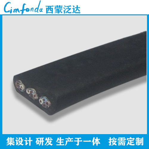 耐寒屏蔽扁电缆