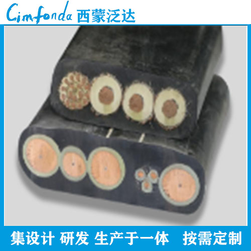 重型龙门吊门机扁电缆
