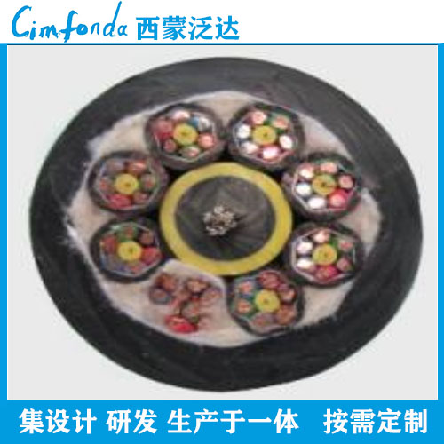 中间加钢丝抗拉卷筒专用电缆