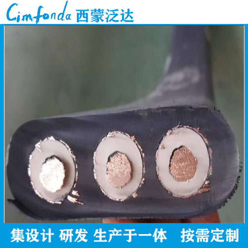 YGPB 斗轮机专用扁电缆 取料机专用扁电缆 堆料机